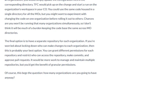 Managing Terraform Cloud with the TFE Provider