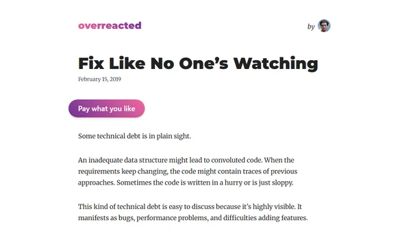 Fix Like No One’s Watching