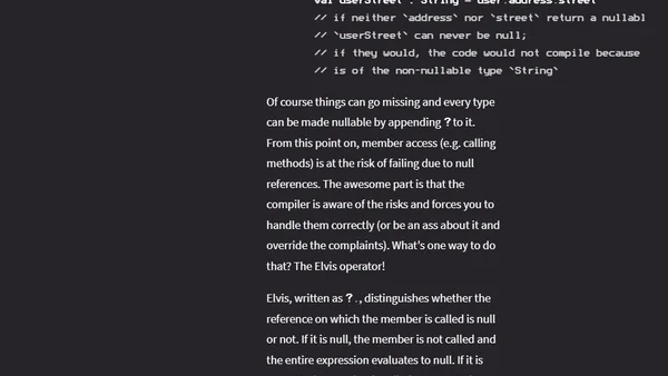 Why Elvis Should Not Visit Java