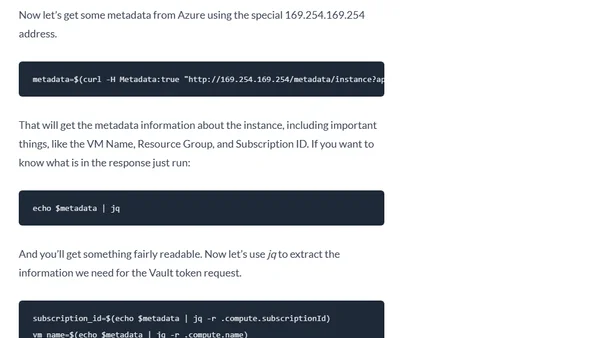 Using Azure Active Directory Authentication with HashiCorp Vault – Part 2