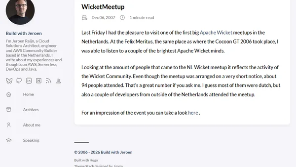 WicketMeetup