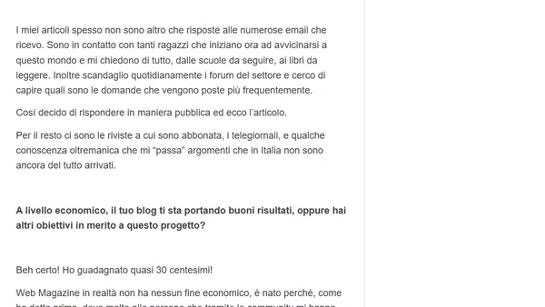 Interviste on line: conosciamo meglio Laura De Masi, web designer freelance al femminile
