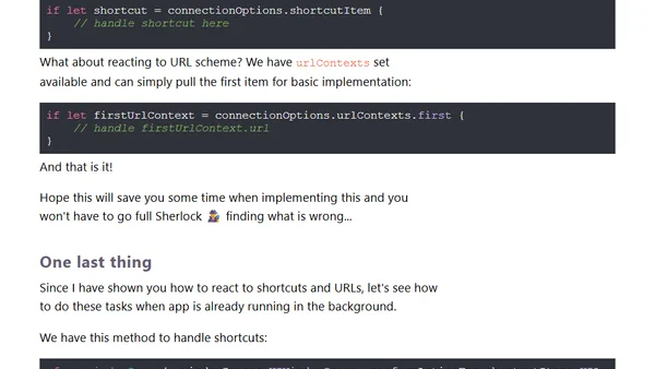 iOS 13: launchOptions always nil? This is the reason & solution