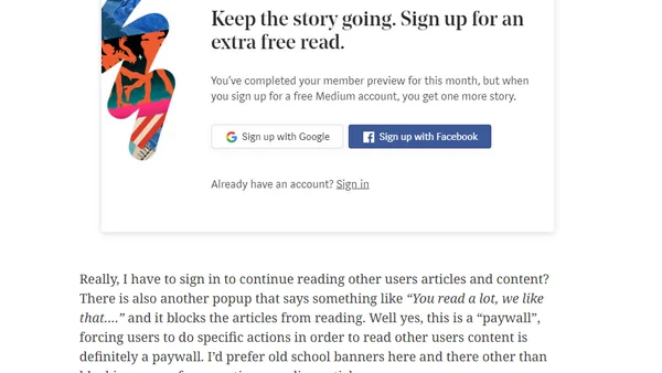 Why I never joined Medium
