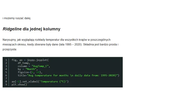 #024 Wykres ridgeline (ridgeline plot)