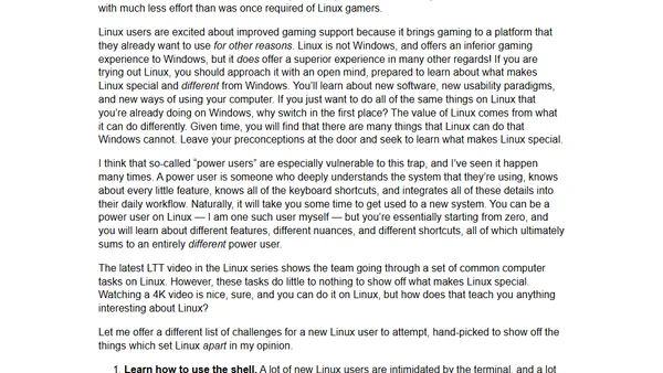 How new Linux users can increase their odds of success