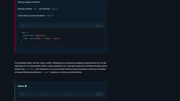 Antywzorce w CSS - 10 najczęściej popełnianych błędów