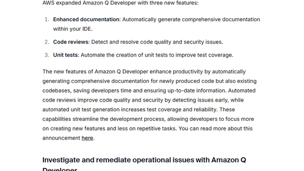 Mid-Event Highlights: Key Announcements and Innovations from AWS re:Invent 2024