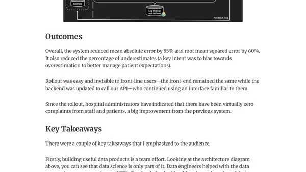 DATAx - A Production ML system for SEA's Biggest Hospital Group