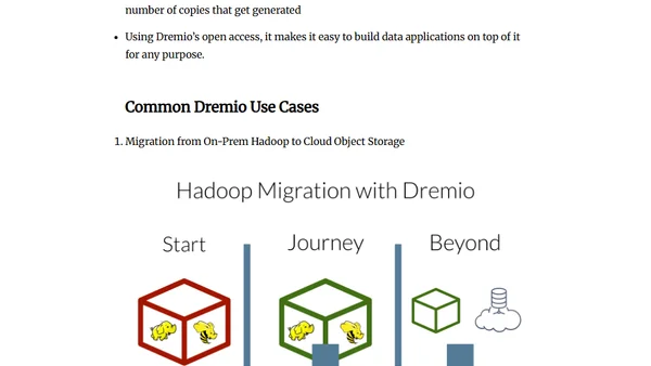 Overview of the Data Lakehouse, Dremio and Apache Iceberg