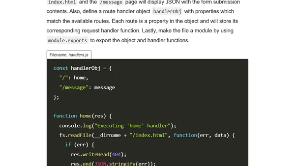 Build a minimal HTTP server with Node