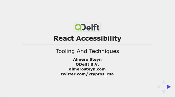React Accessibility