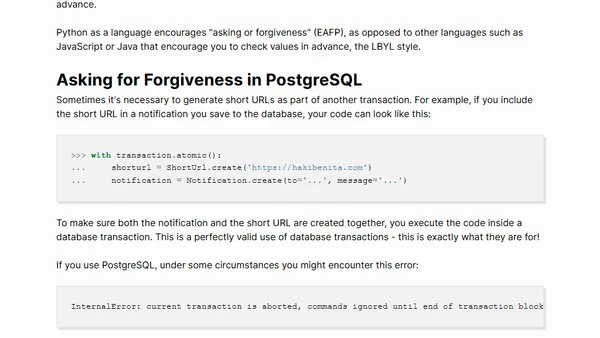 Handling Concurrency Without Locks