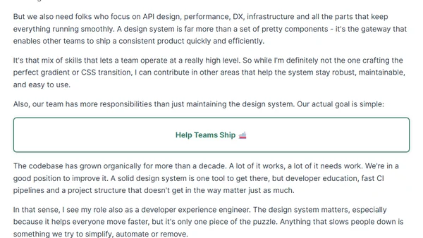 Designing Design Systems