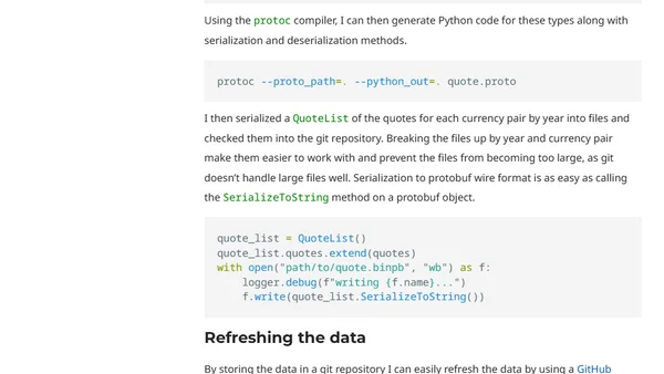 Building APIs with Static Files