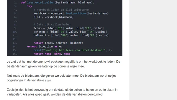 Statistieken voetbalwedstrijd visualiseren (Python & Matplotlib)
