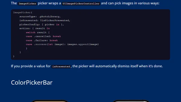 Introducing PickerKit for SwiftUI