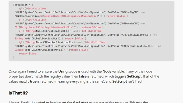 Advanced Certificate Services Configuration with DSC