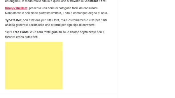 Ecco dove cercare utility e font gratuiti di qualità