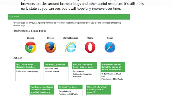 Introducing bugspencer.com