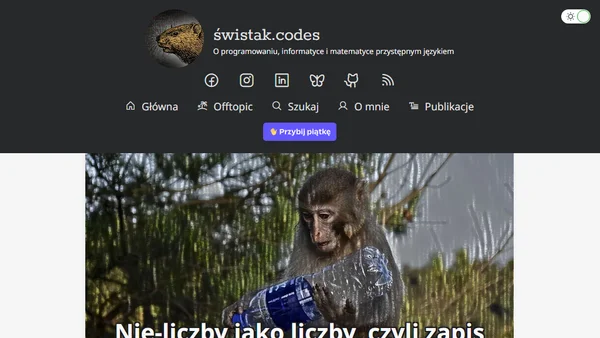 Nie-liczby jako liczby, czyli zapis danych cyfrowych