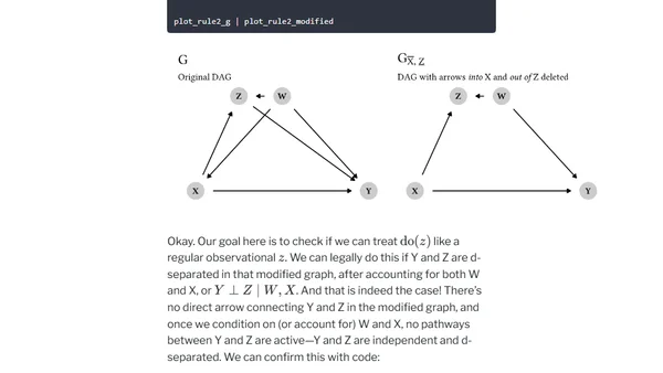 Do-calculus adventures! Exploring the three rules of do-calculus in plain language and deriving the backdoor adjustment formula by hand