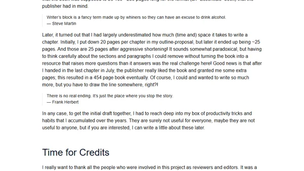 Writing 'Python Machine Learning'