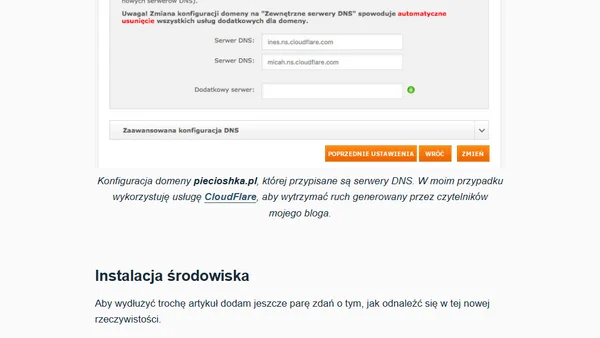 Dlaczego wybrałem VPS?