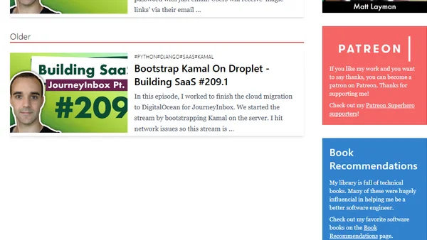 Optimizing SQLite - Building SaaS #210