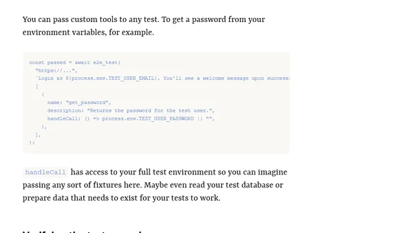 A better way to end-to-end test your webapp