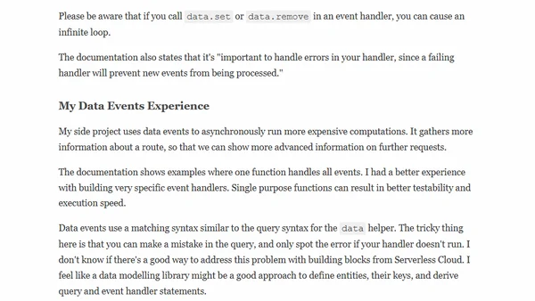 Serverless Cloud is now in Public Preview. Here's my experience!