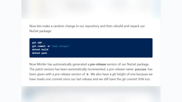 The Easiest Way to Version NuGet Packages