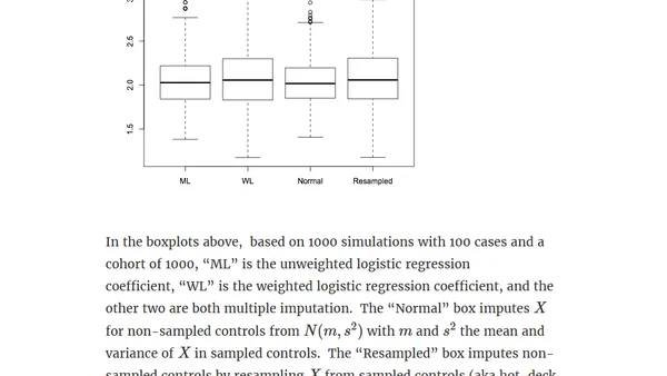 Case-control estimation is more complicated than you think