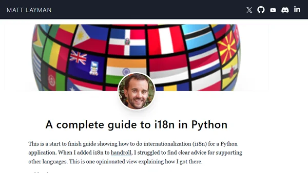 A complete guide to i18n in Python