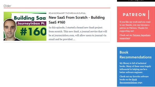 New SaaS Signup - Building SaaS #161
