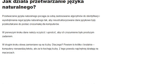 Czym jest przetwarzanie języka naturalnego (NLP)?