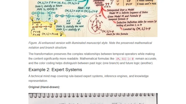 From Hand-Drawn to AI-Enhanced: Building a Mind Map Digitization Workflow
