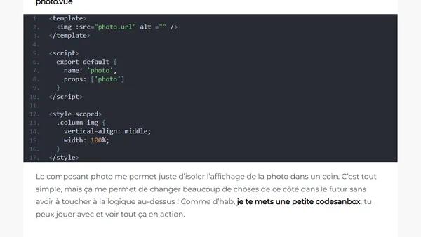 Comprendre VueJS en 5 minutes