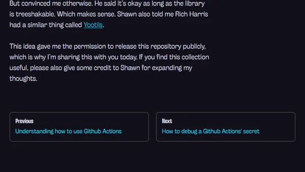 A JavaScript Utility Library?