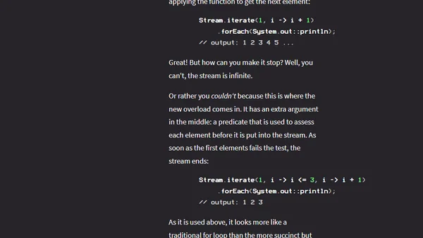 Oh No, I Forgot Stream::iterate!
