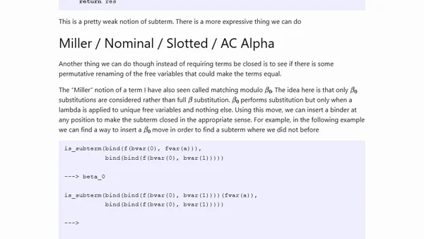 Subterms Modulo Theories I