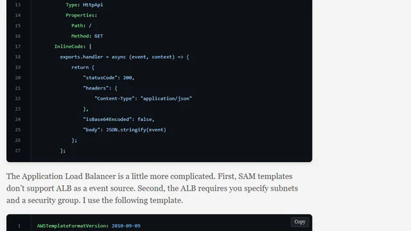 AWS Serverless Demo Applications