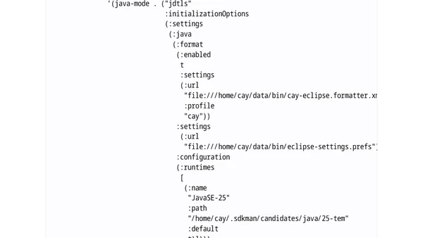 Emacs, LSP, and Java, Together at Last