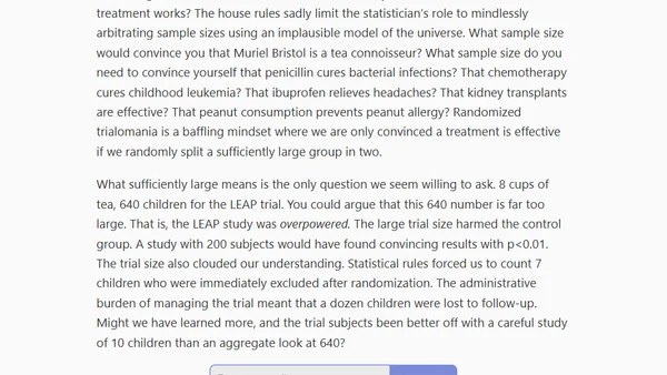 Hermeneutics of crapshoots