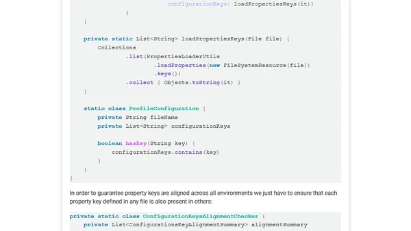 Spring's properties misconfiguration dangers