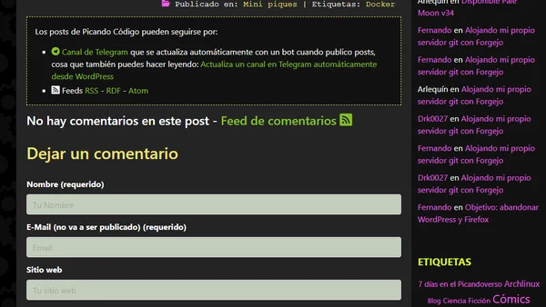 Mini-Truco: Mover el directorio de almacenamiento de Docker