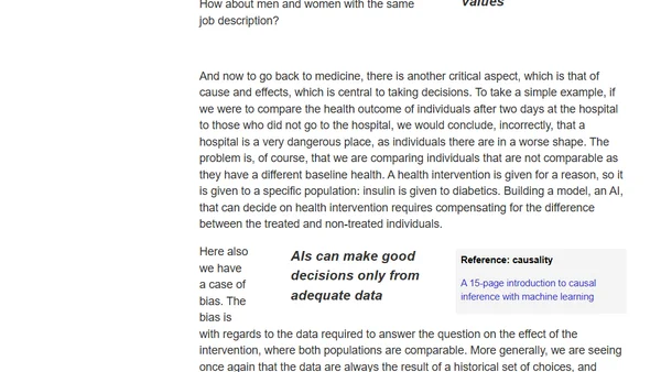 AI for health: the impossible necessity of unbiased data