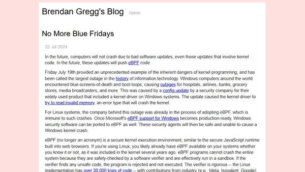 No More Blue Fridays