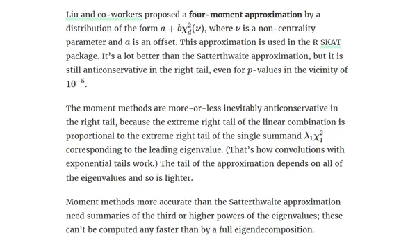 How to add chi-squareds