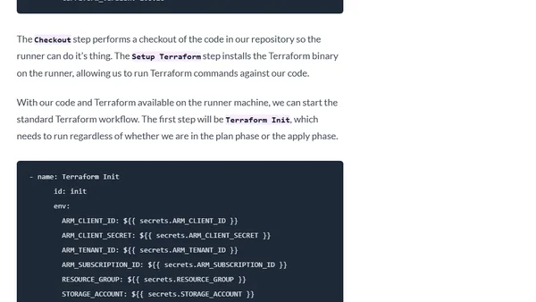 GitHub Actions with Terraform